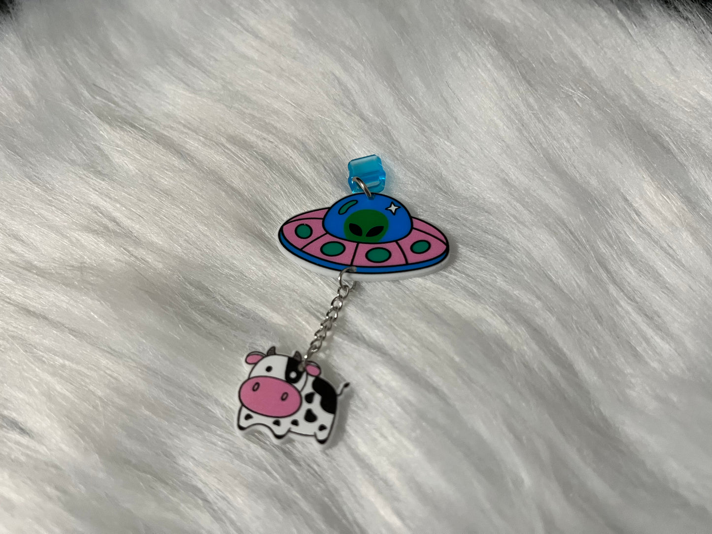 UFO Dust Plug Charm