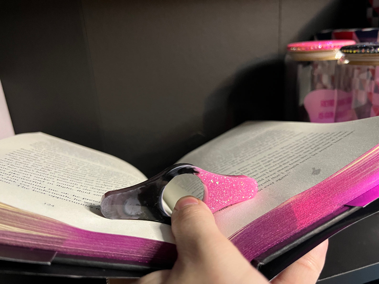 Book Page Holder - Pink