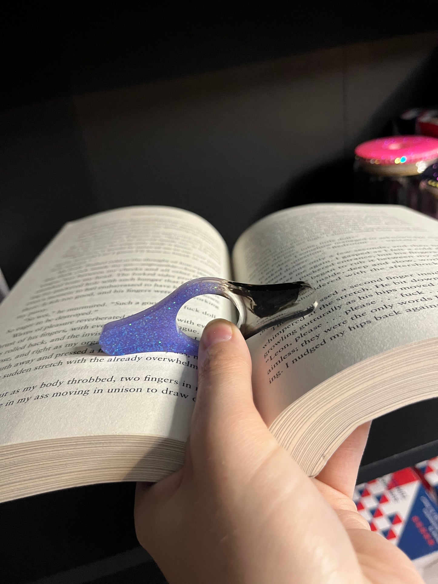Book Page Holder - Purple